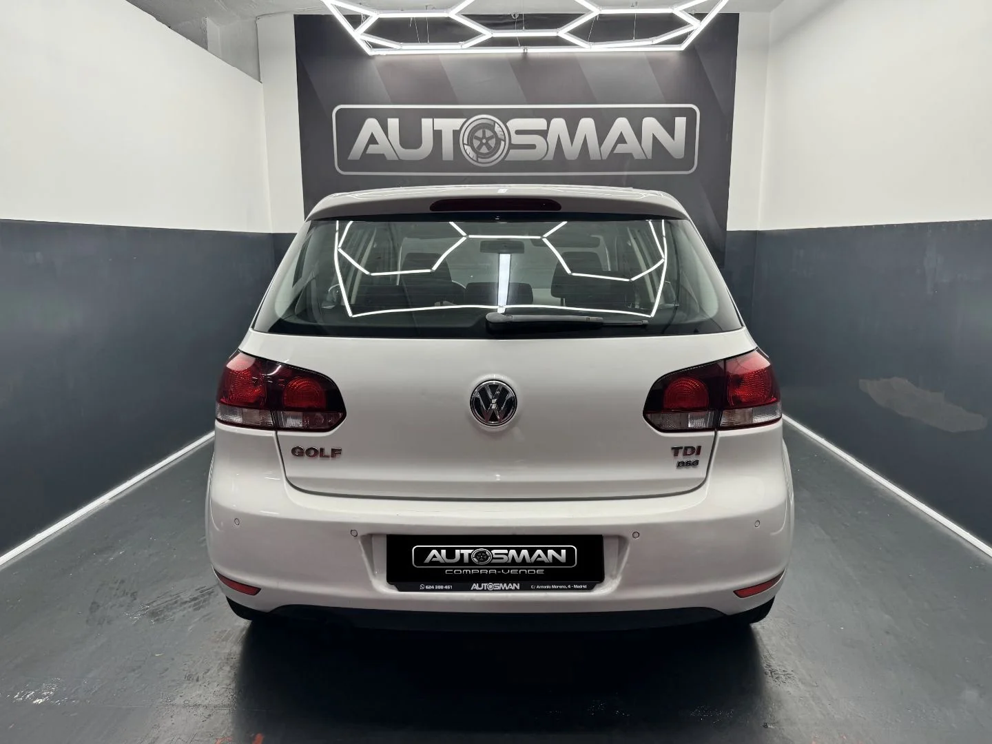 VOLKSWAGEN Golf 1.6 TDI DPF Sport 2011 Diésel Blanco - Imagen 6 de 47